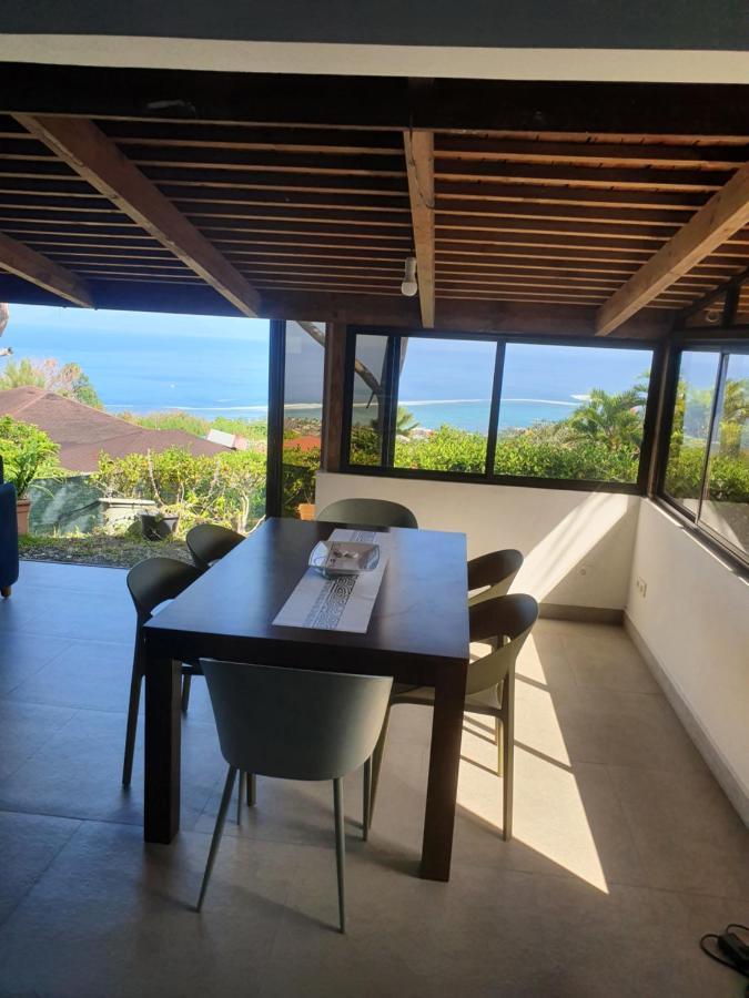 Jolie Maison Vue Ocean Et Moorea Punaauia  Eksteriør bilde