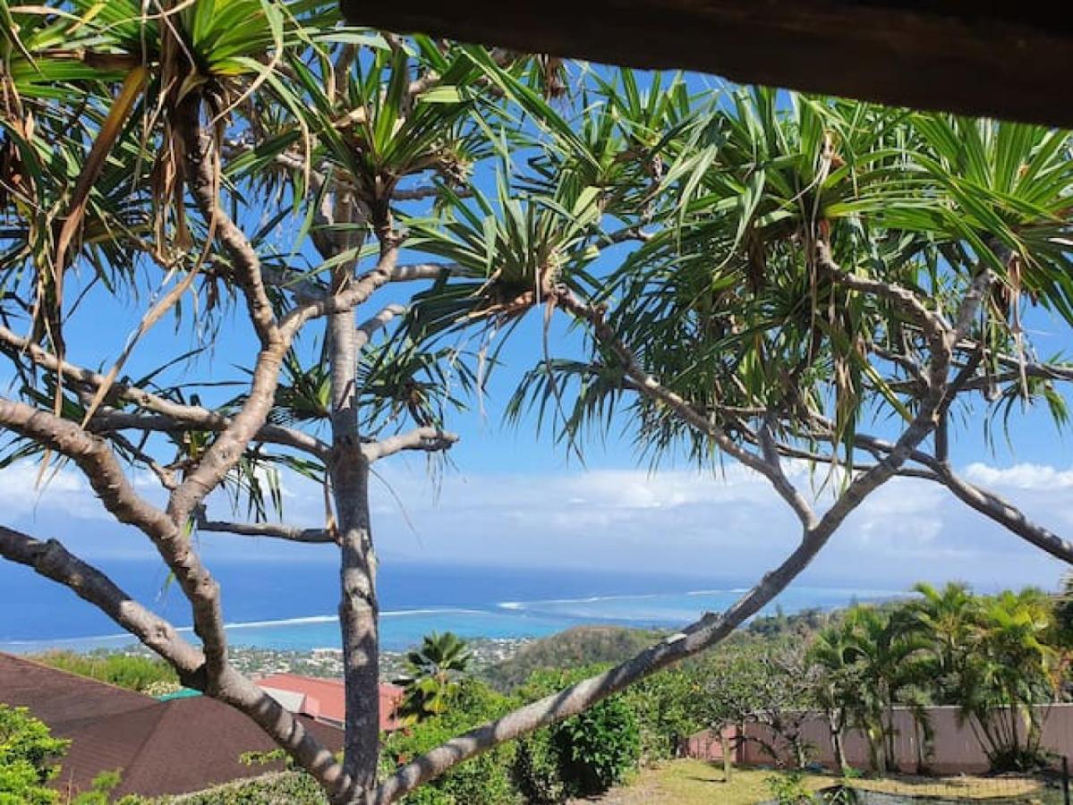 Jolie Maison Vue Ocean Et Moorea Punaauia  Eksteriør bilde